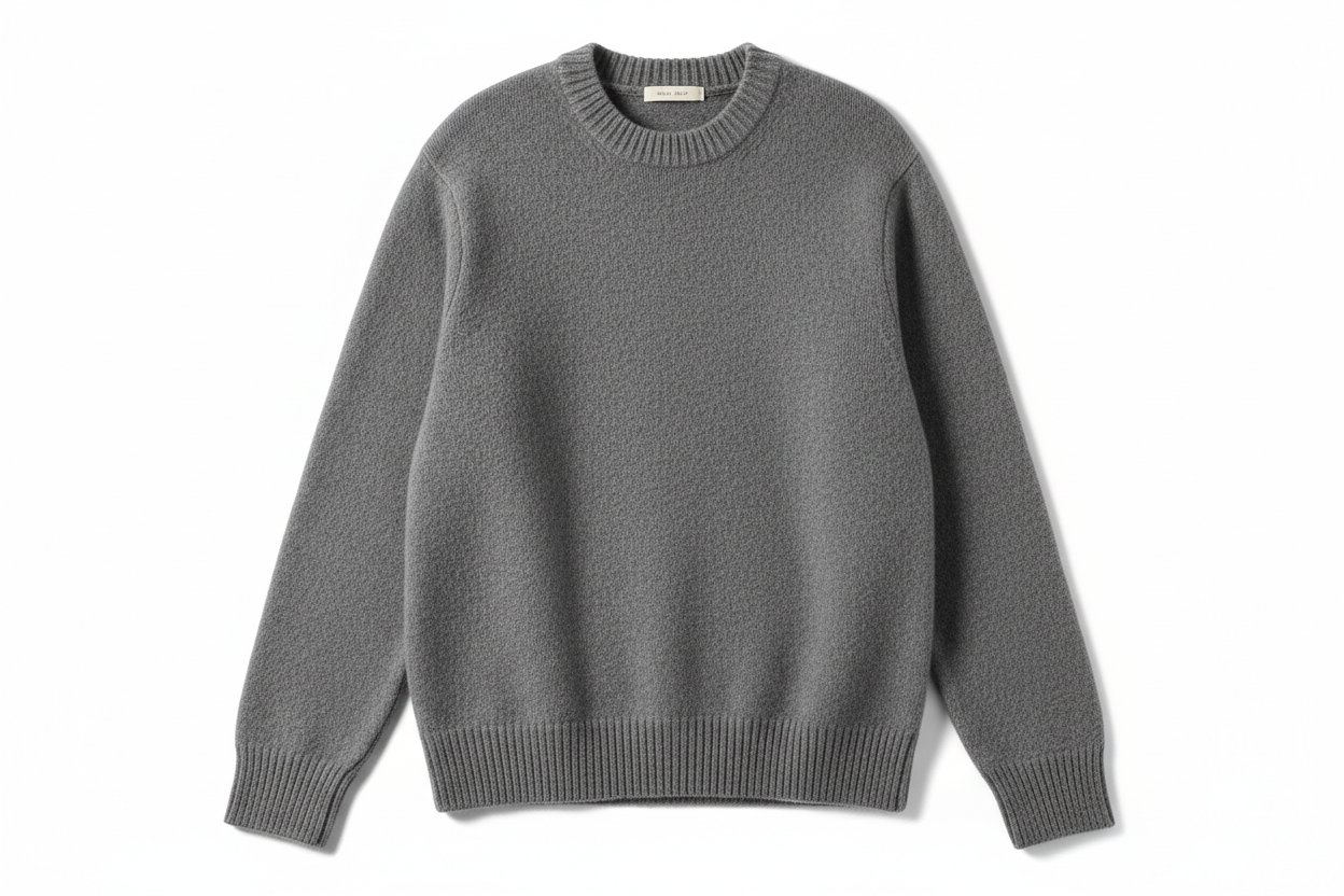 Crewneck Wool Sweater